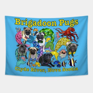 Brigadoon MerPugs! Tapestry