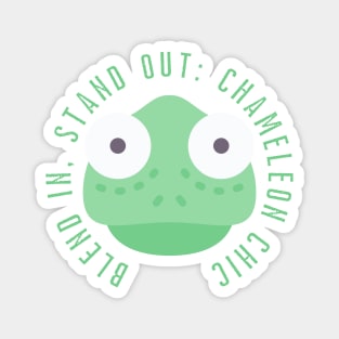 Chameleon Quote Magnet