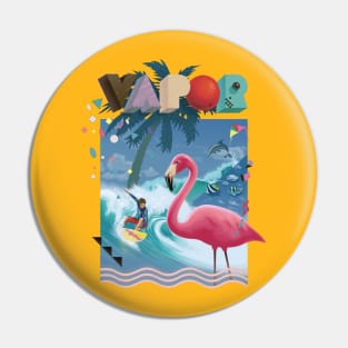 Flamingo Pin