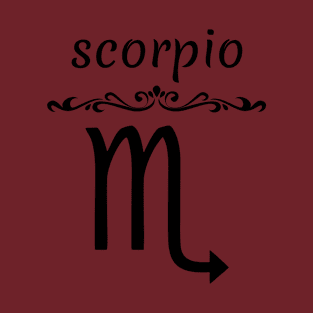 Scorpio horoscope sign T-Shirt