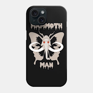 Mammoth Man (Moth Man) Silly Pun Phone Case