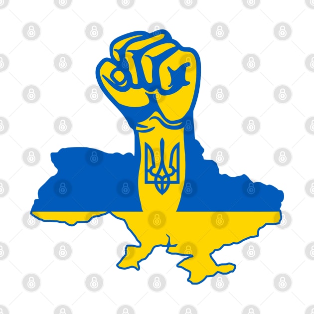 Ukraine Strong by darklordpug