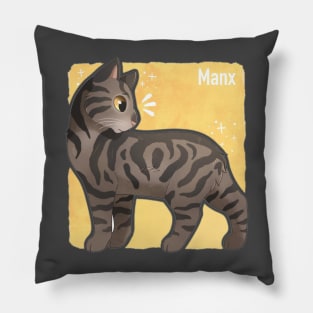 Cat Manx Pillow