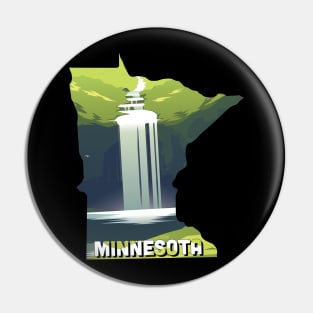 Minnesota state design / Minnesota lover / Minnesota gift idea / Minnesota butter gift /Minnesota lakes home state Pin