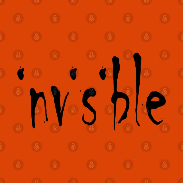 Invisible Typography For Chronic Illness by taiche