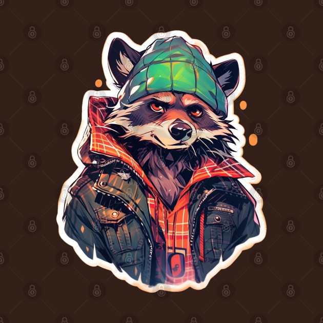 Teenage Mutant Trash Panda Uriel by Uri_the_Red