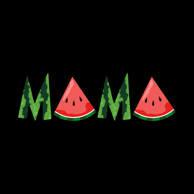 Watermelon Mama Summer Tropical Fruit by Elliottda