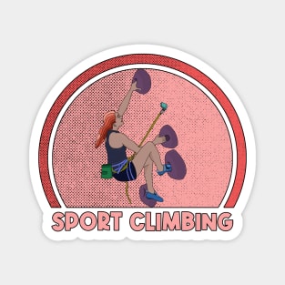 Sport Climbing Magnet