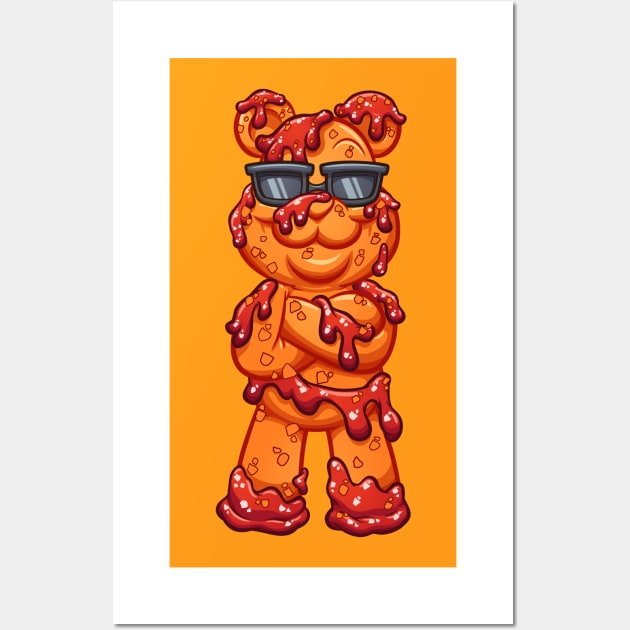 Chamoy Gummy Bear - Gummy Bear - Posters and Art Prints