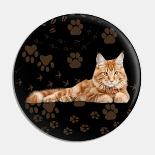 THE CAT LOVE Pin