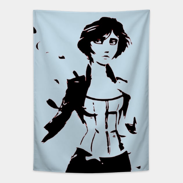 Bioshock Infinite Elizabeth Tapestry by OtakuPapercraft