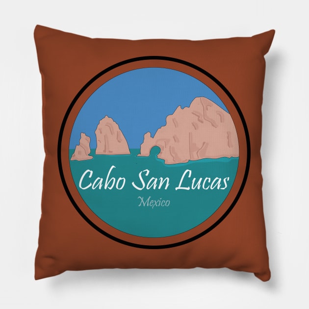 Cabo San Lucas Mexico Pillow by DiegoCarvalho