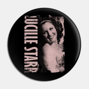 Lucille Starr - Nametype Pin
