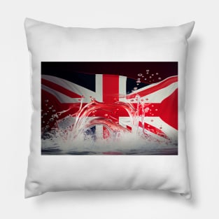 National Nations Flags - United Kingdom Flag - The Union Jack Flag Pillow