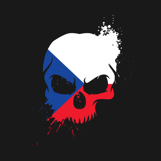 Czech Republic Skull by c1337s