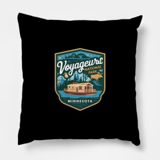 Houseboating Voyageurs National Park Minnesota Pillow