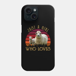 Whisker Whispers Sheep Chronicles, Stylish Tee Extravaganza Phone Case