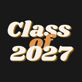 First Day of School Class of 2027 Future Graduate Gift Vintage T-Shirt