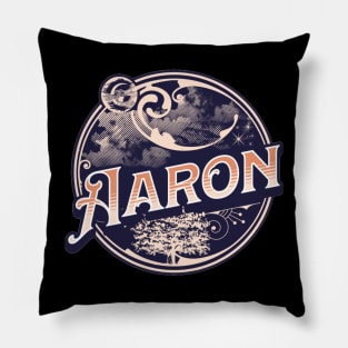 Aaron Name Tshirt Pillow