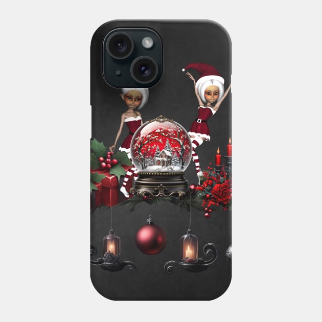 Wonderful dark christmas time. Phone Case by Nicky2342