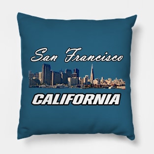 San Francisco Skyline Pillow