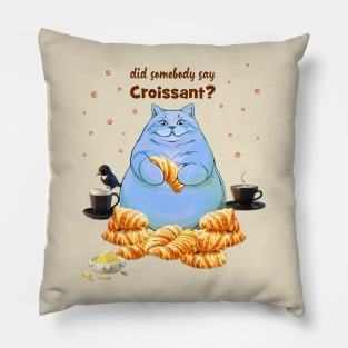 Did Somebody Say Croissant Pillow