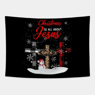 Christmas Is All About Jesus Tapestry