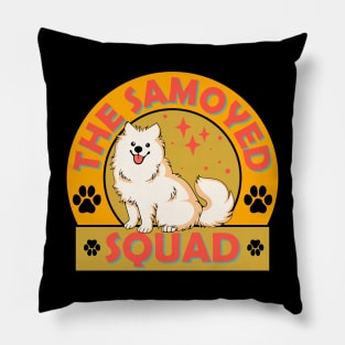 The Samoyed Squad | Samoyed Kawaii Pillow