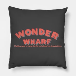 Burgers Business Wonder Wharf Pillow