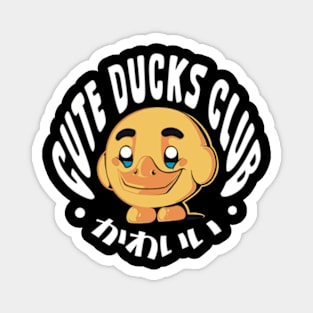 Cute Ducks Club Magnet