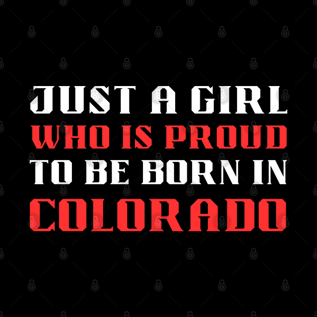 just a girl who is proud to be born in Colorado by mo_allashram