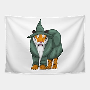 Tiger Wizard Tapestry