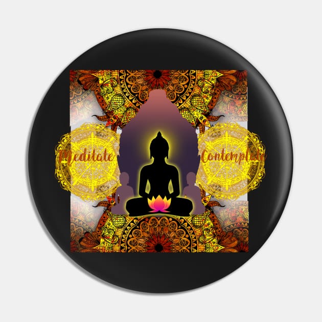 Meditate Contemplate Pin by incarnations