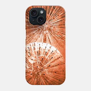 A Display in Orange Phone Case