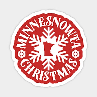 MinneSNOWta Christmas Magnet