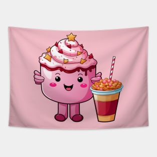 kawaii Ice cream  T-Shirt cute Candy food gilrl Tapestry