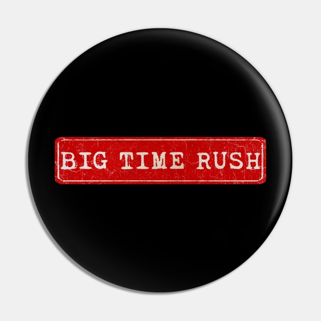 vintage retro plate Big Time Rush Pin by GXg.Smx