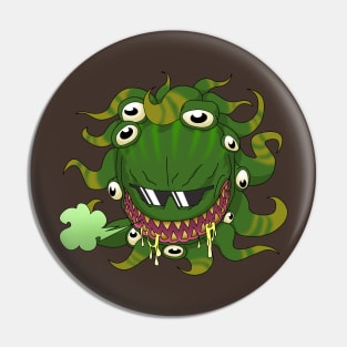 Bad Breath (green) Pin