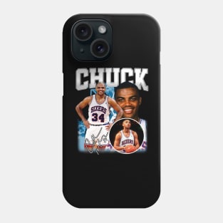 Charles Barkley The Chuck Basketball Legend Signature Vintage Retro 80s 90s Bootleg Rap Style Phone Case