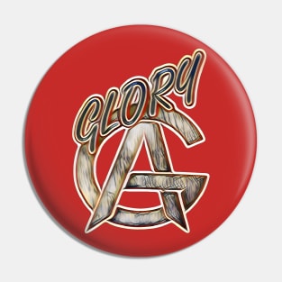 Atlanta Glory Basketball Pin