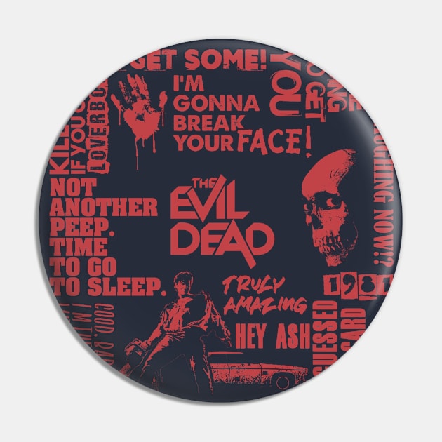 The Evil Dead word cloud. Birthday party gifts for horror movie fans. Officially licensed merch Pin by SerenityByAlex