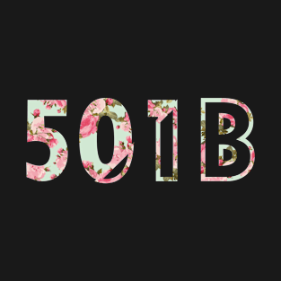 501B Floral Logo T-Shirt