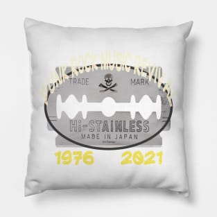 Retro Punk Rock Music 1976 Classic Pillow