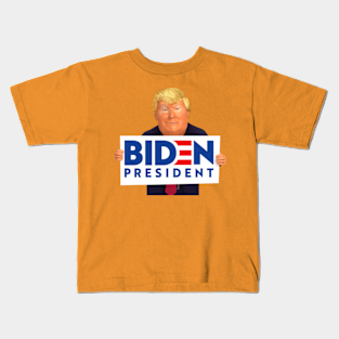 Trump Vs Biden Kids T Shirts Teepublic