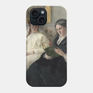 The Mother and Sister of the Artist by Berthe Morisot Phone Case