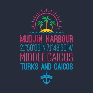 Mudjin Harbour, Middle Caicos, Turks and Caicos Islands T-Shirt