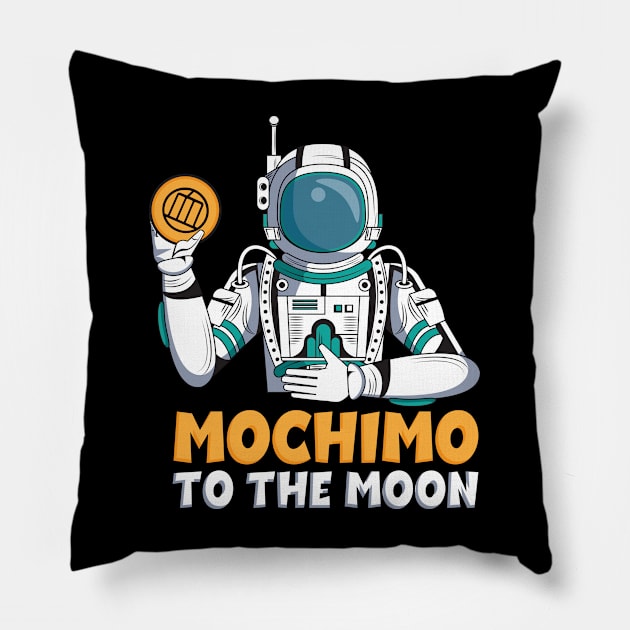 Mochimo to the Moon Astronaut Pillow by Umami