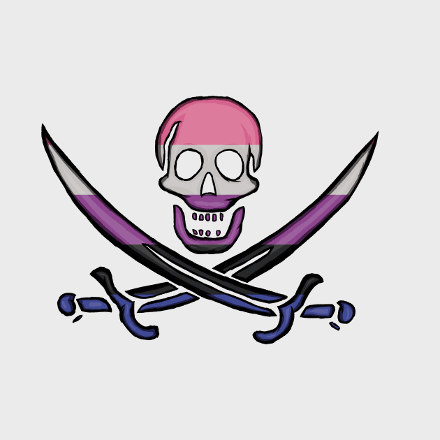 Genderfluid Pirate Pride by BeSmartFightDirty