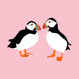 Farne Island puffins T-Shirt