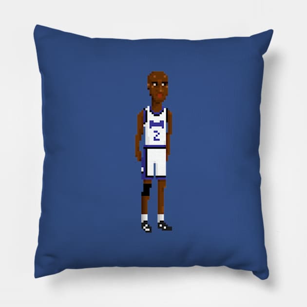 Mitch Richmond Pillow by PixelFaces